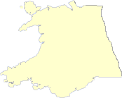 Wales region red
