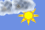 Fair, sun and clouds