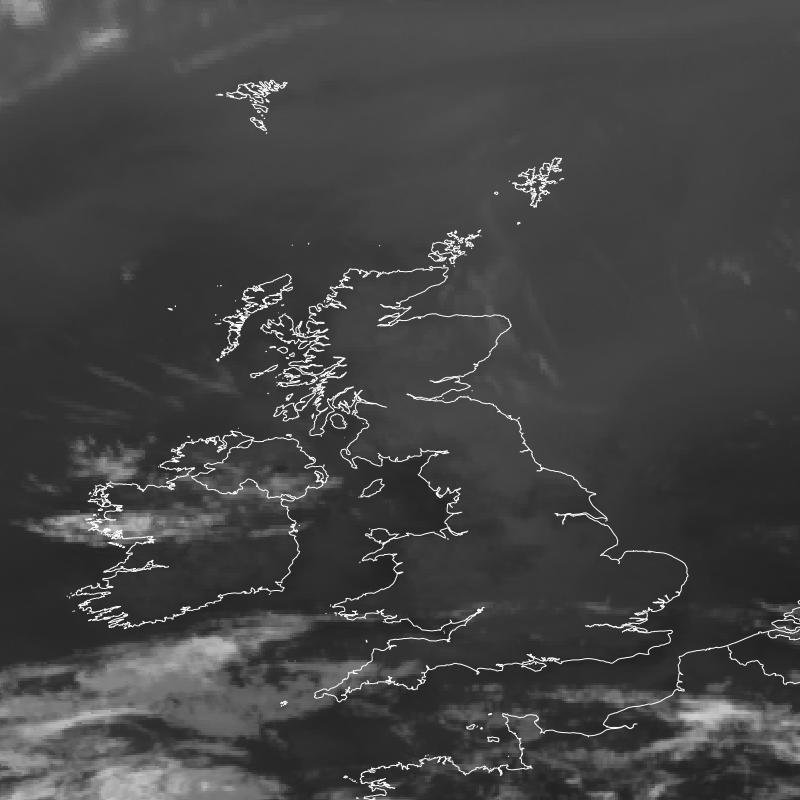 EUMETSAT satellite image