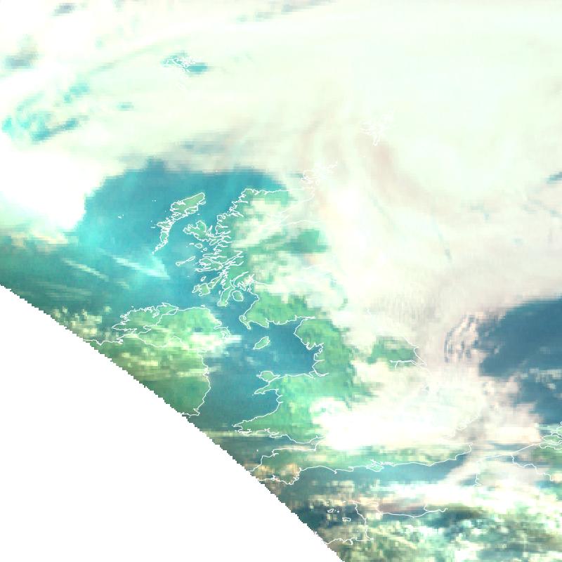 EUMETSAT satellite image