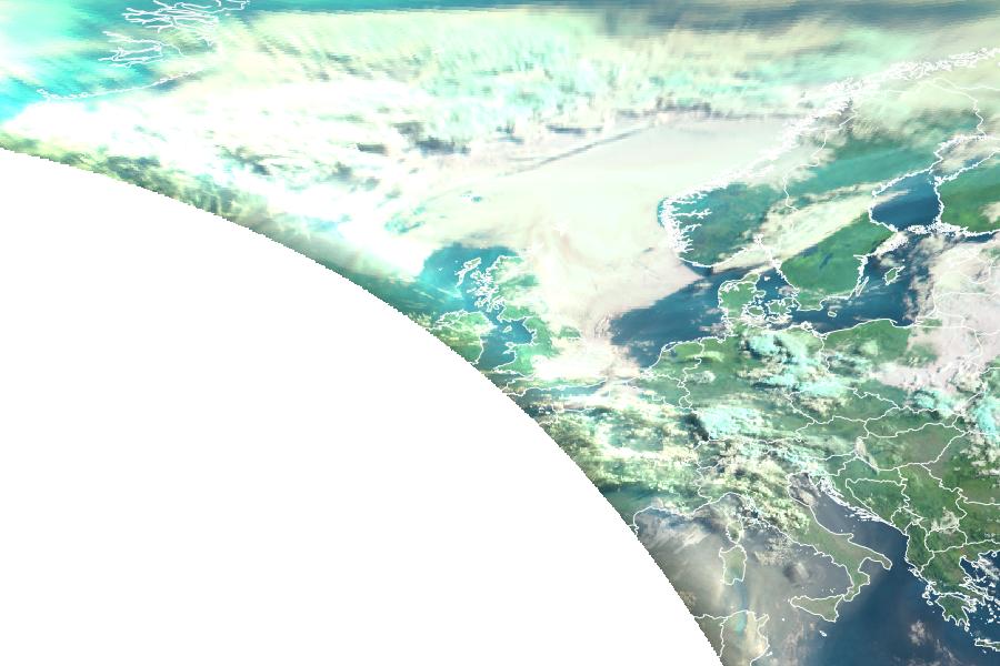 EUMETSAT satellite image
