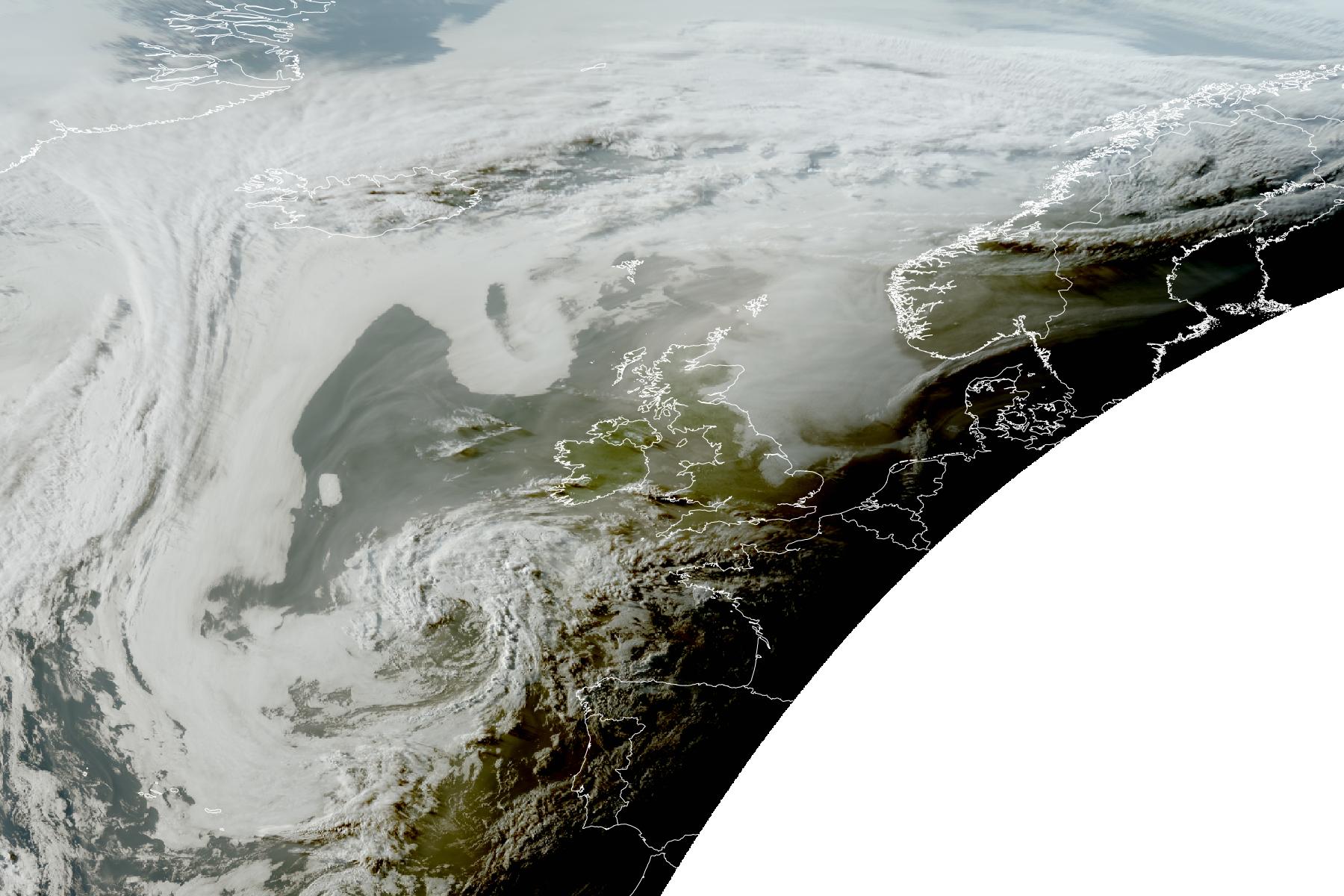 EUMETSAT satellite image