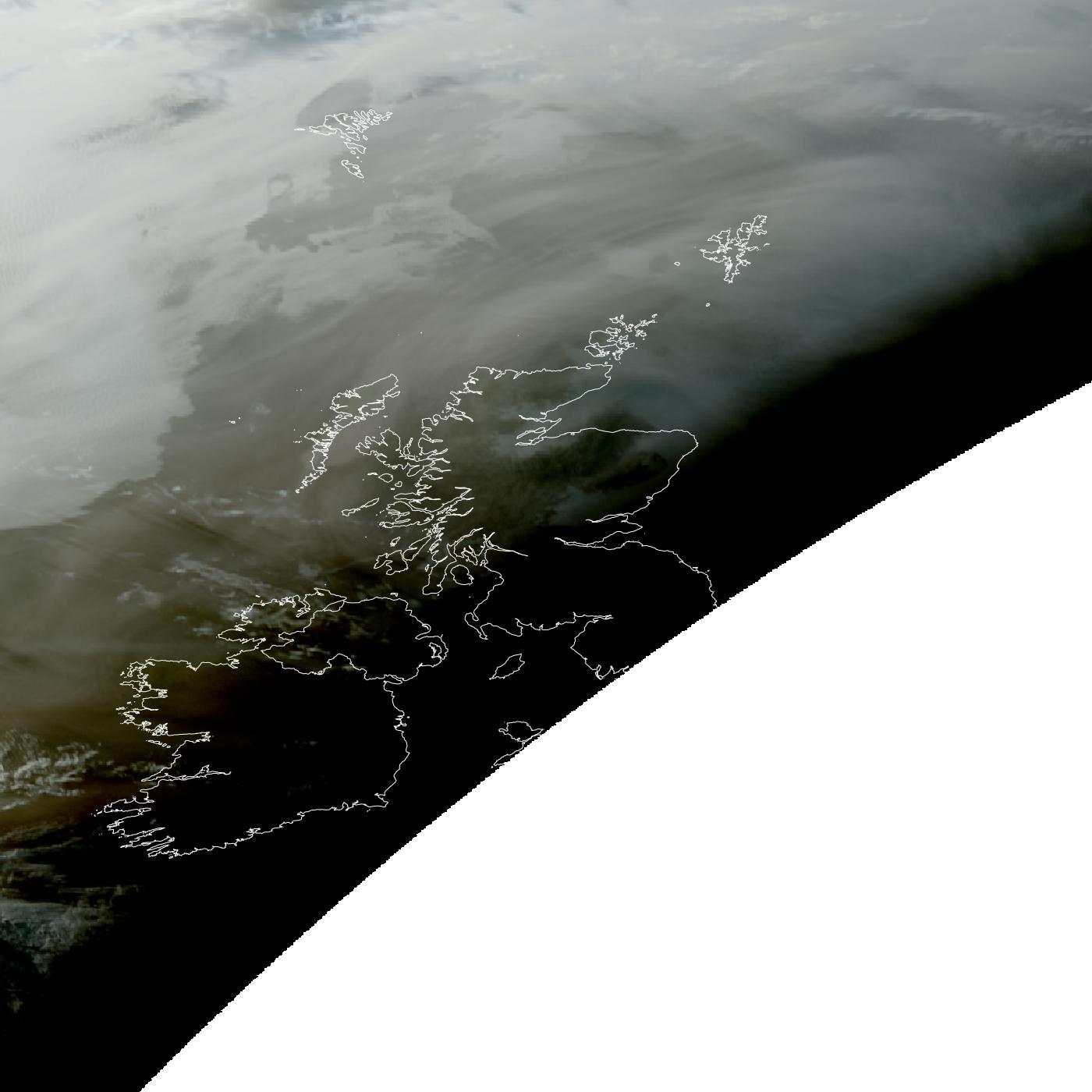 EUMETSAT satellite image