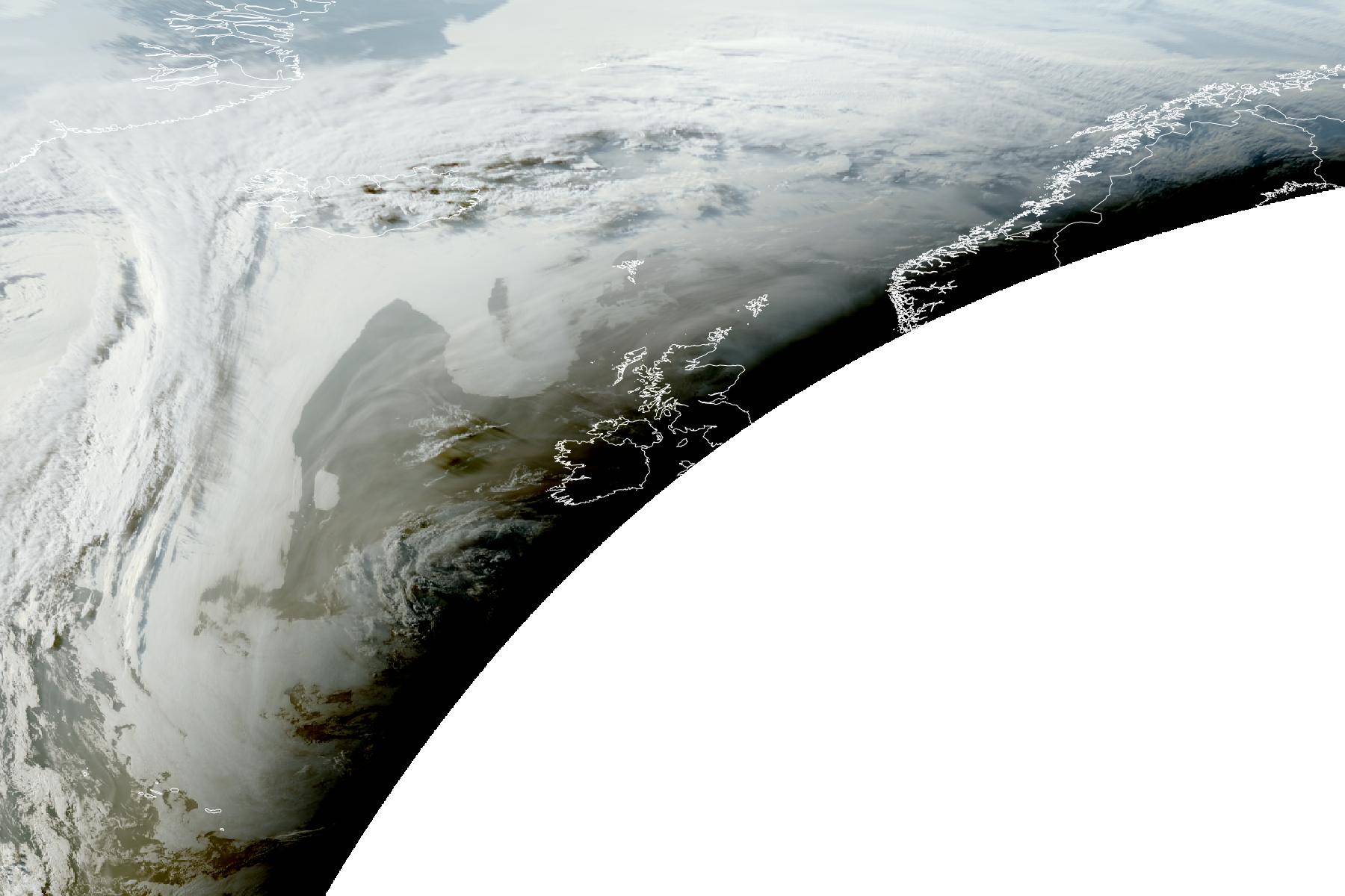 EUMETSAT satellite image