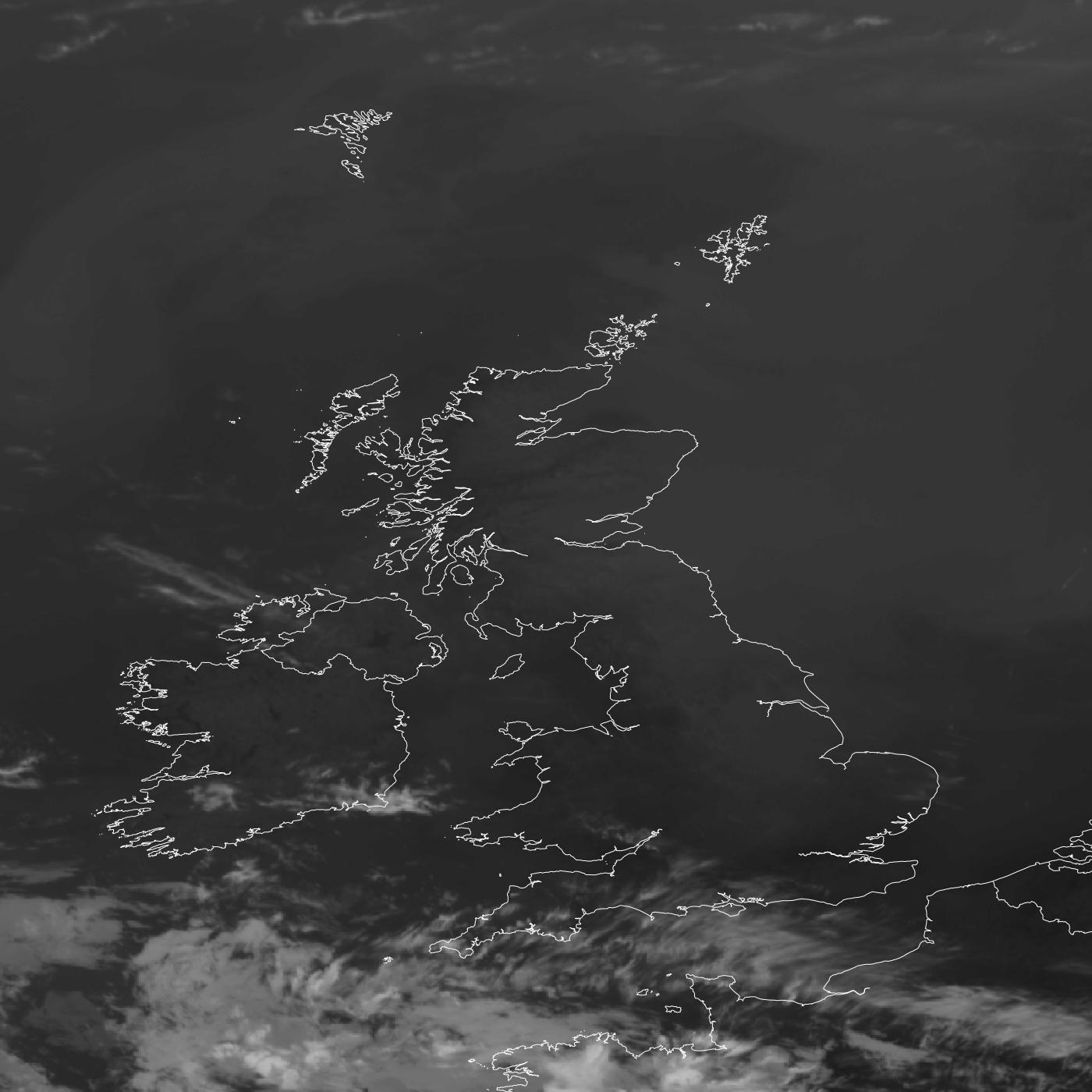 EUMETSAT satellite image