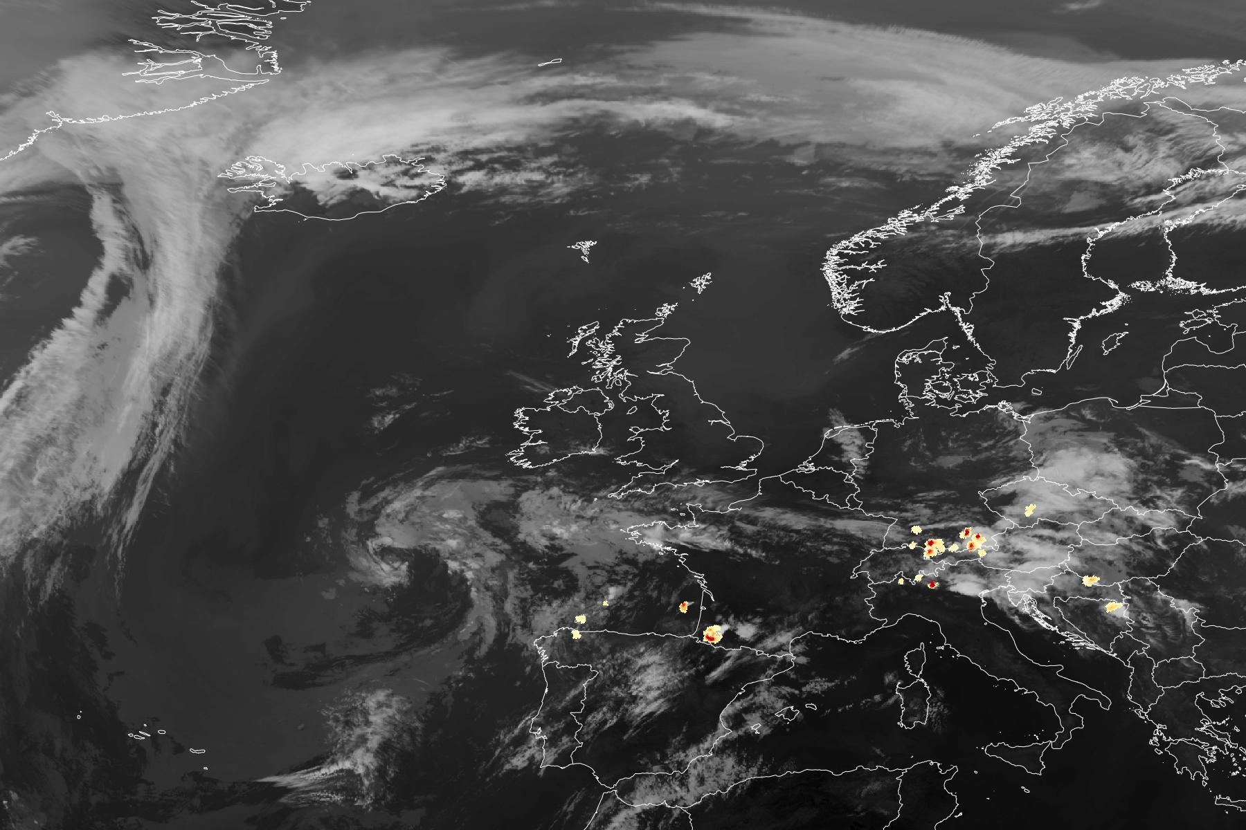 EUMETSAT satellite image