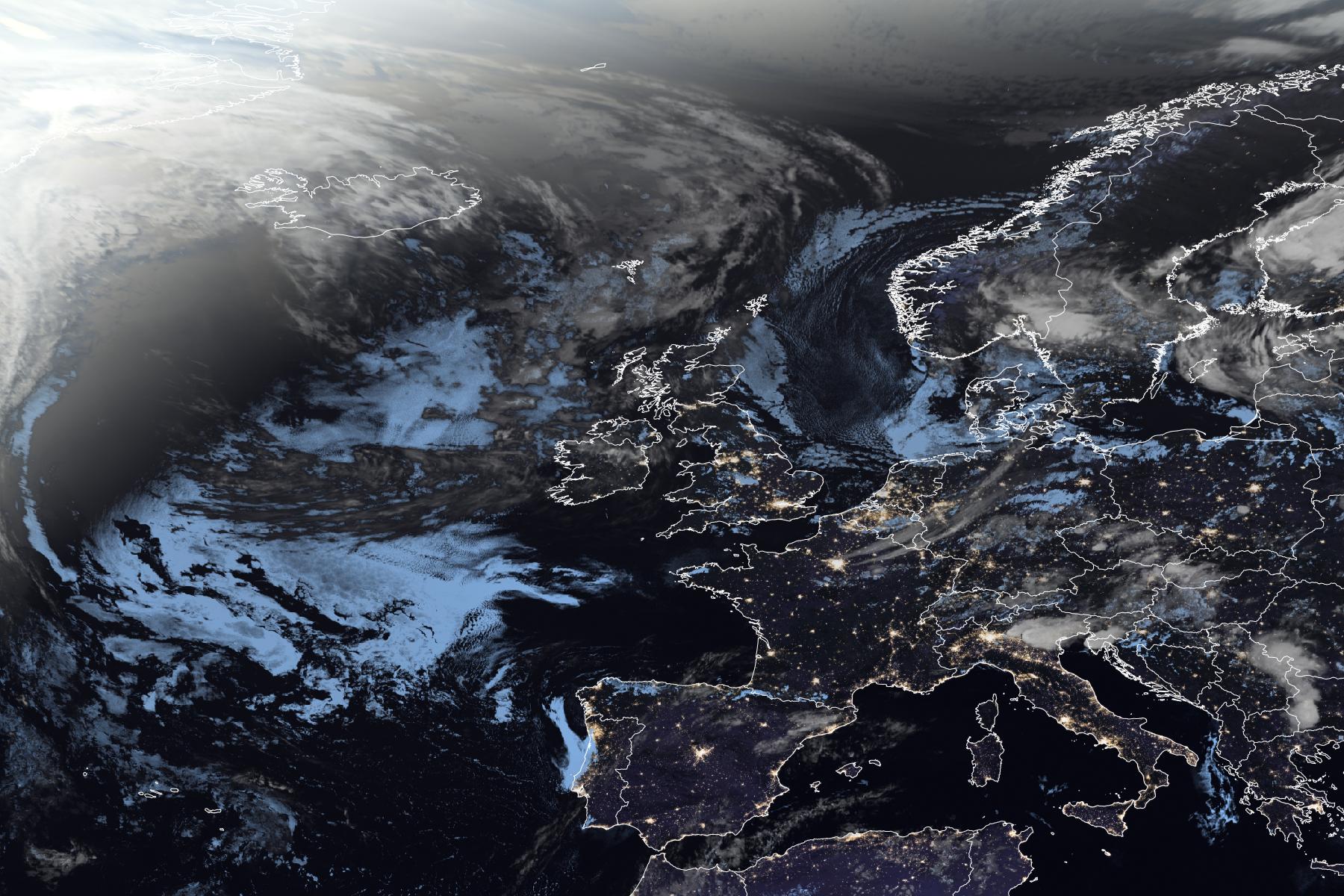 EUMETSAT satellite image