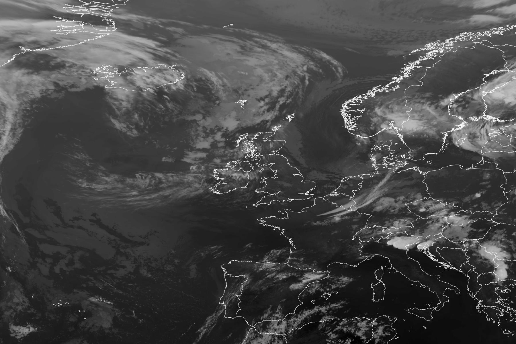 EUMETSAT satellite image