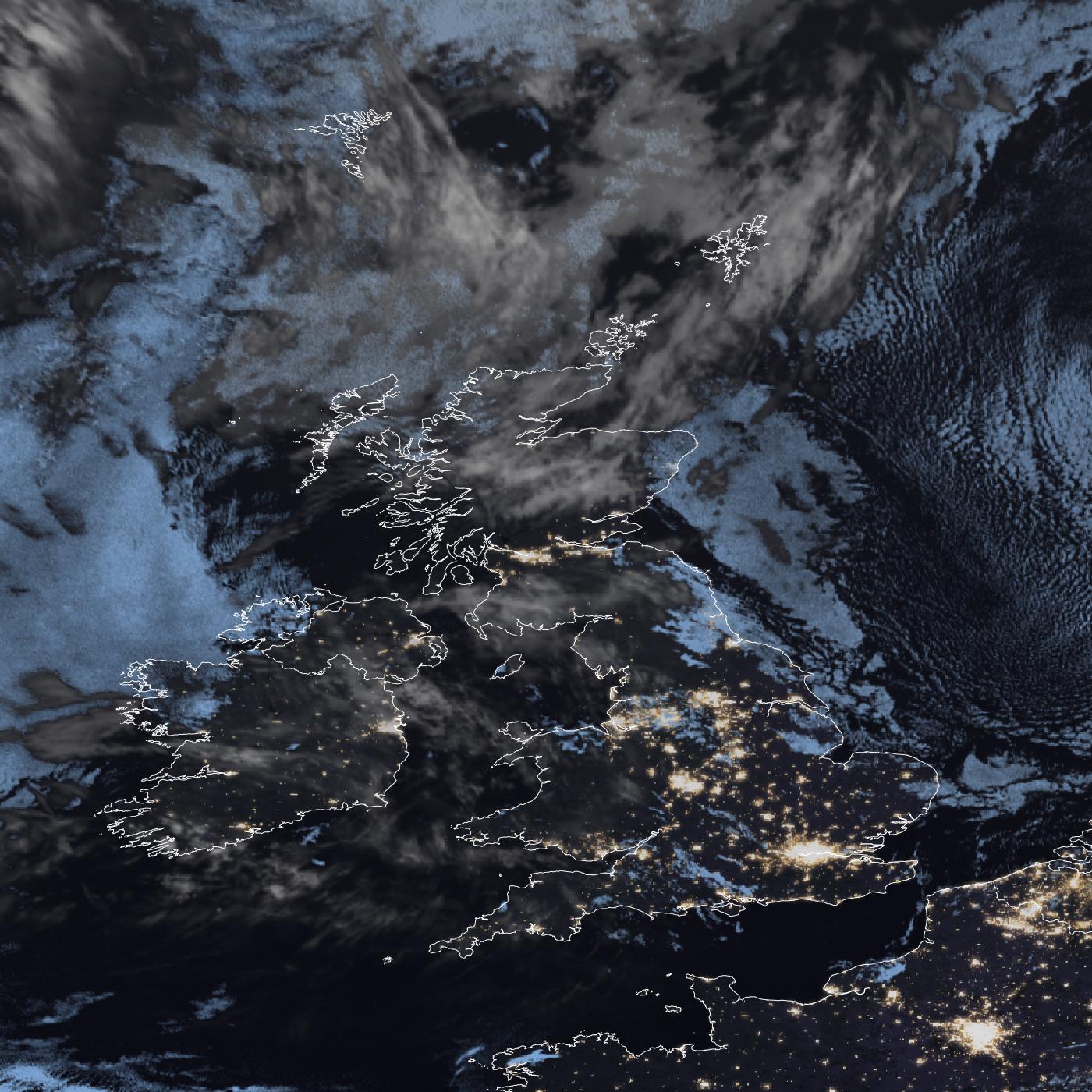 EUMETSAT satellite image