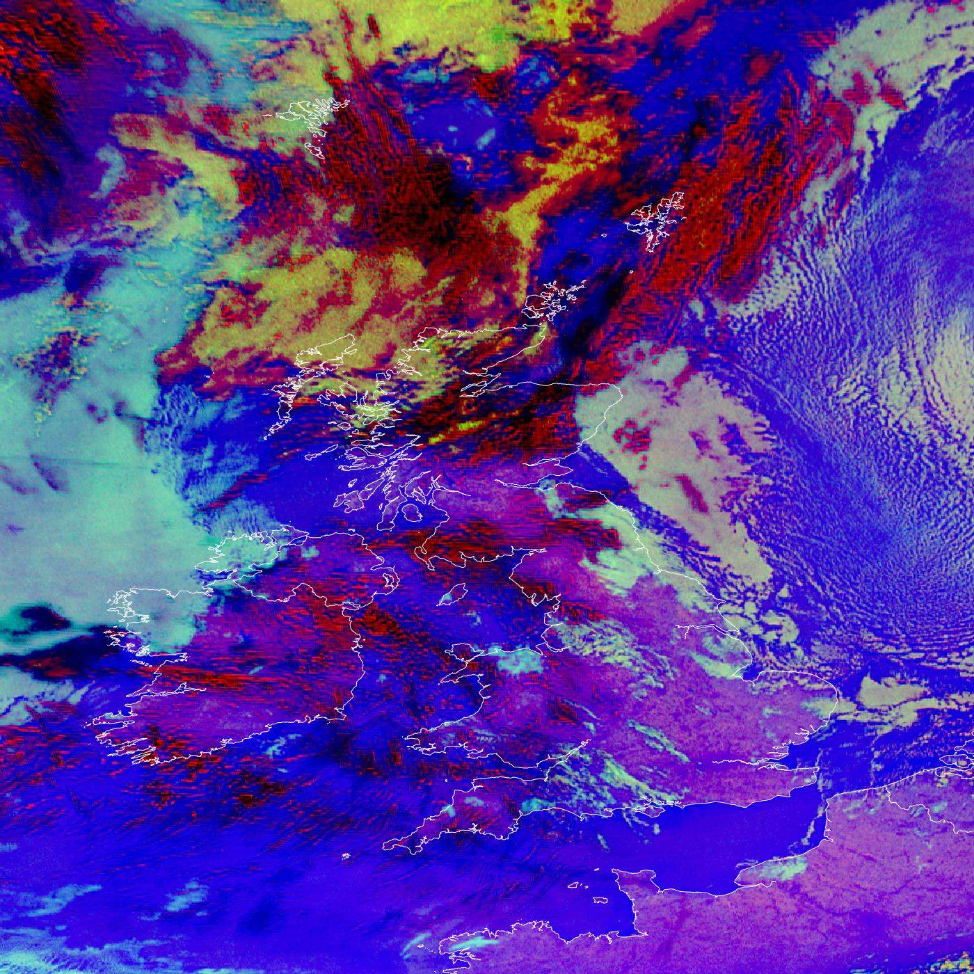 EUMETSAT satellite image