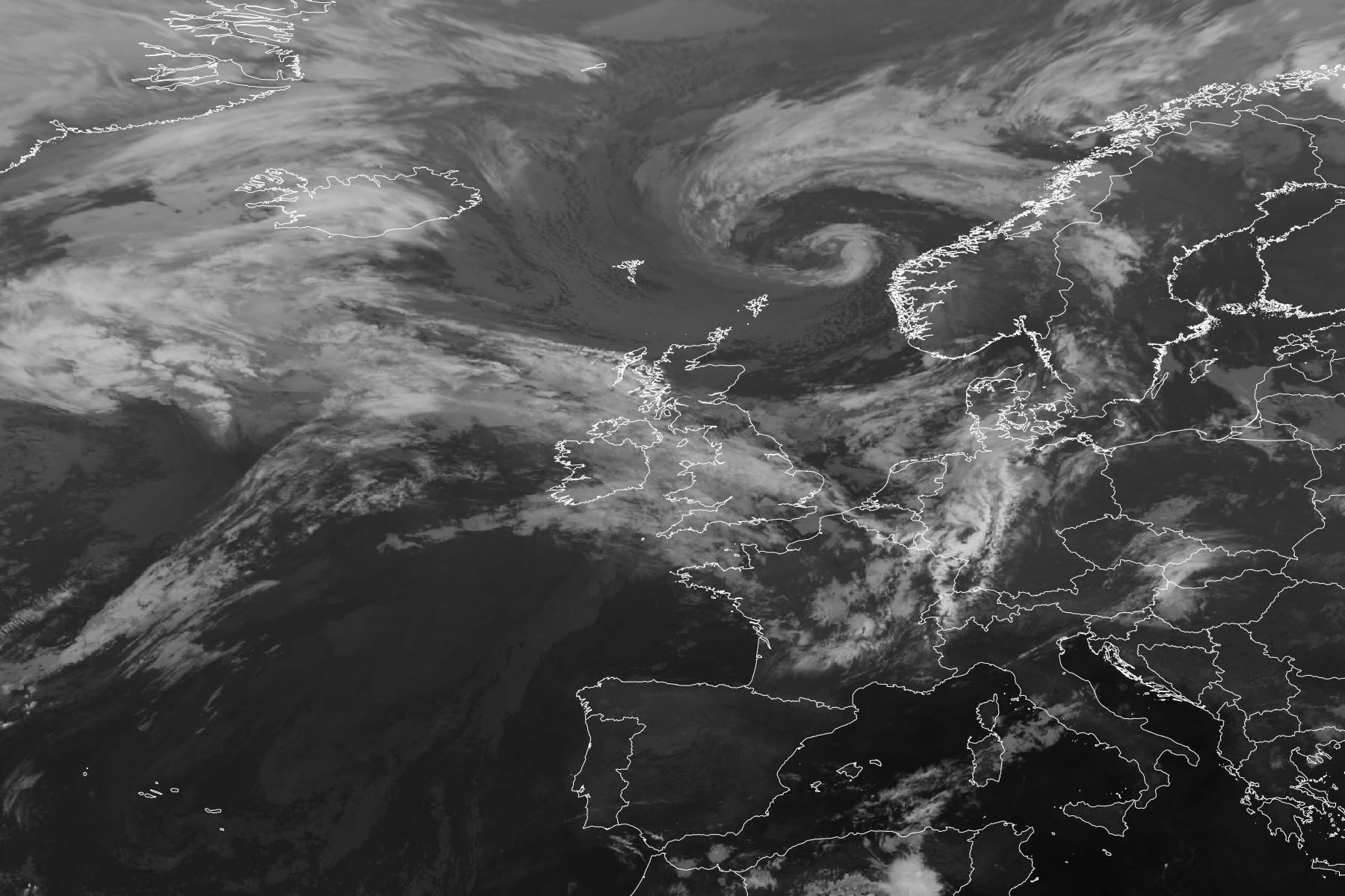 EUMETSAT satellite image