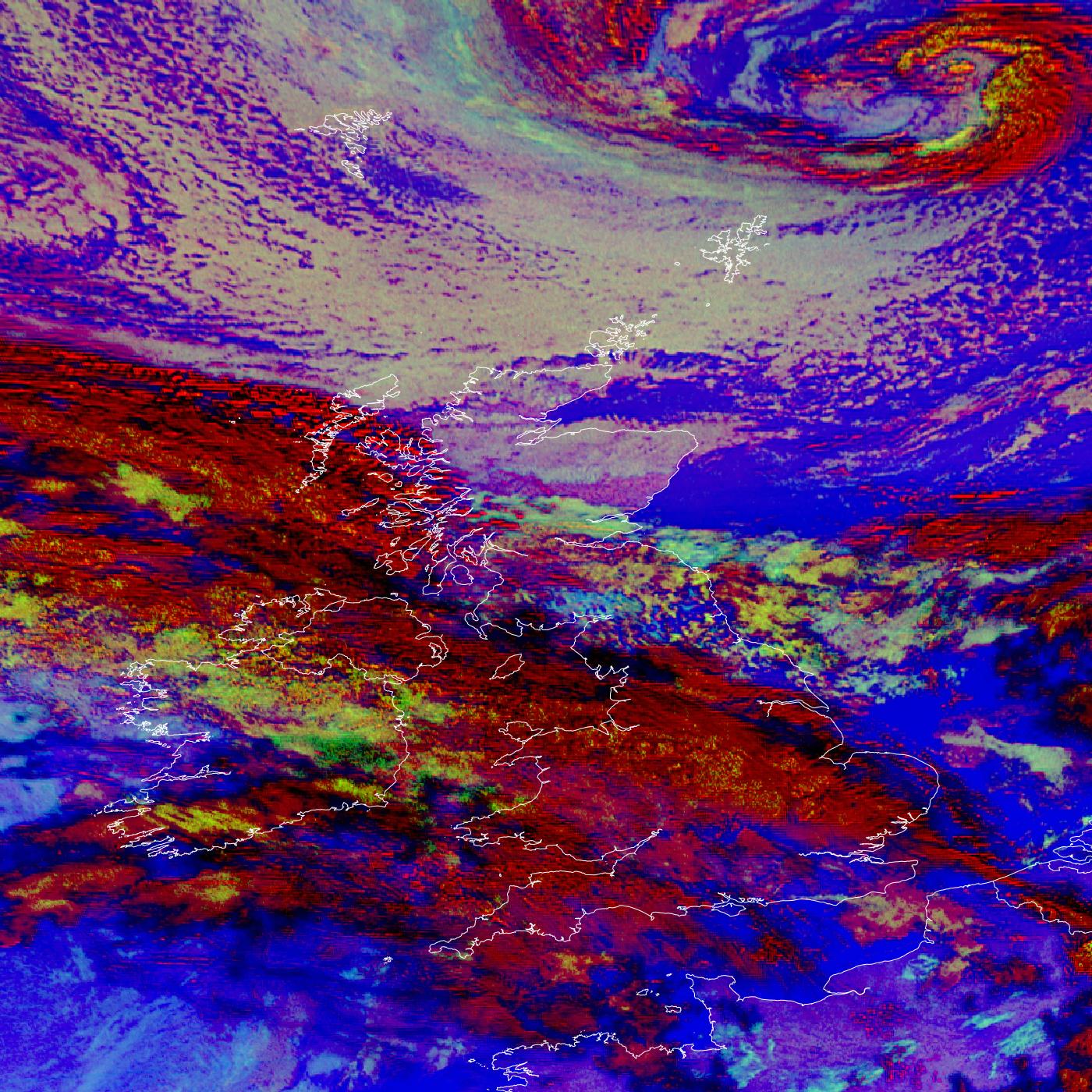 EUMETSAT satellite image