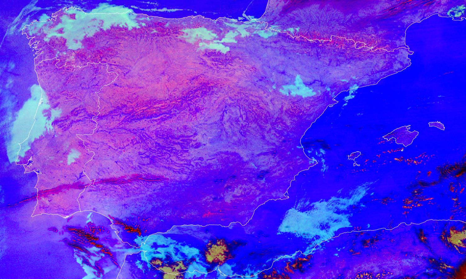 EUMETSAT satellite image