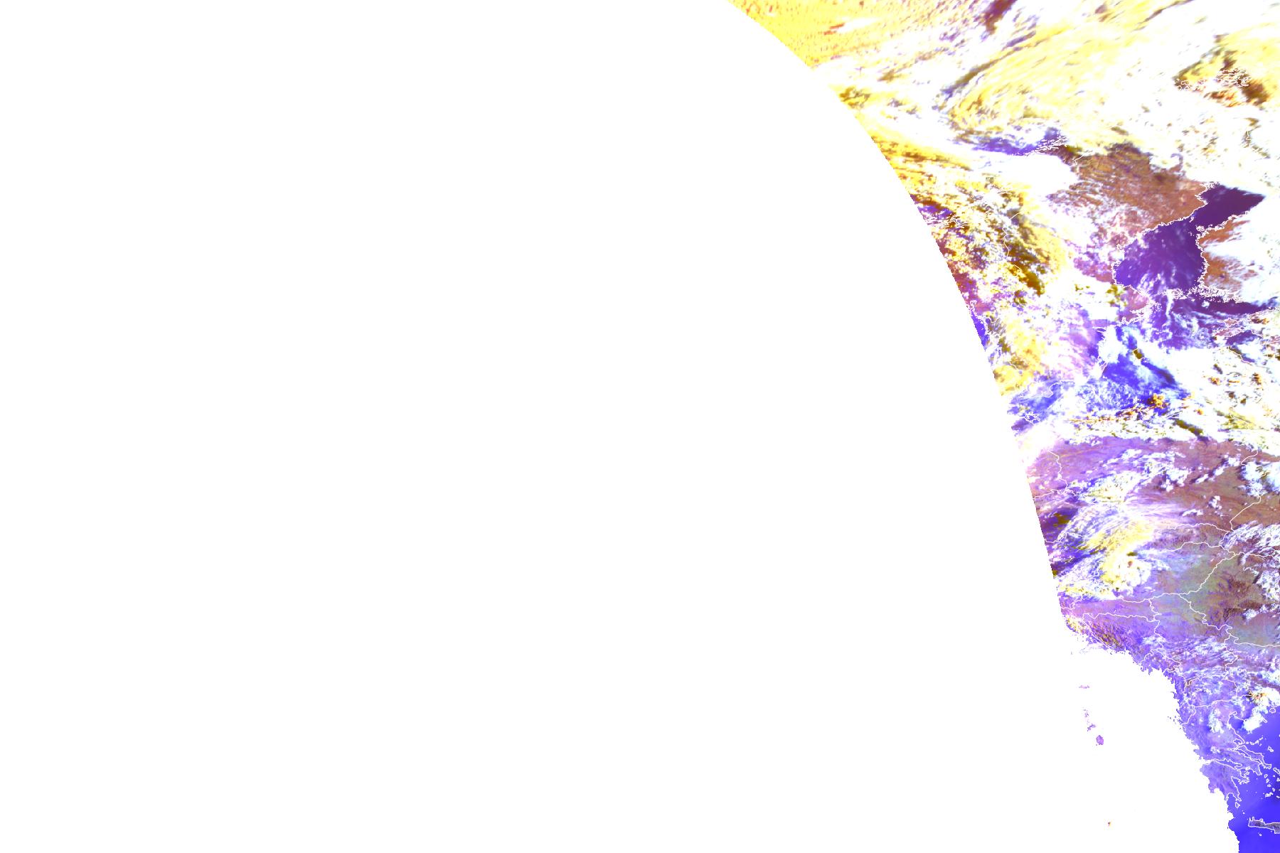 EUMETSAT satellite image