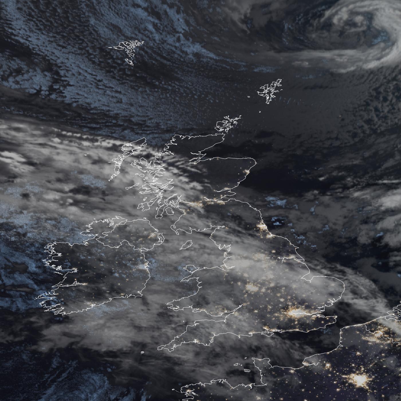 EUMETSAT satellite image