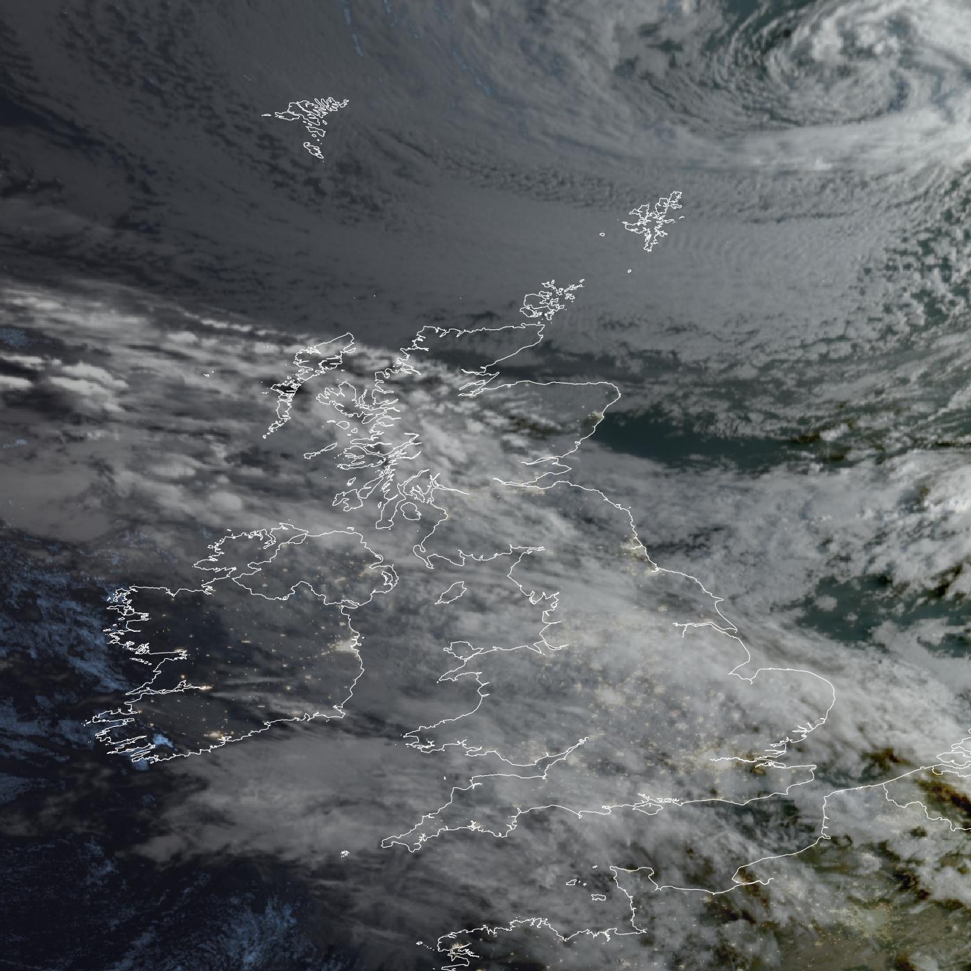 EUMETSAT satellite image
