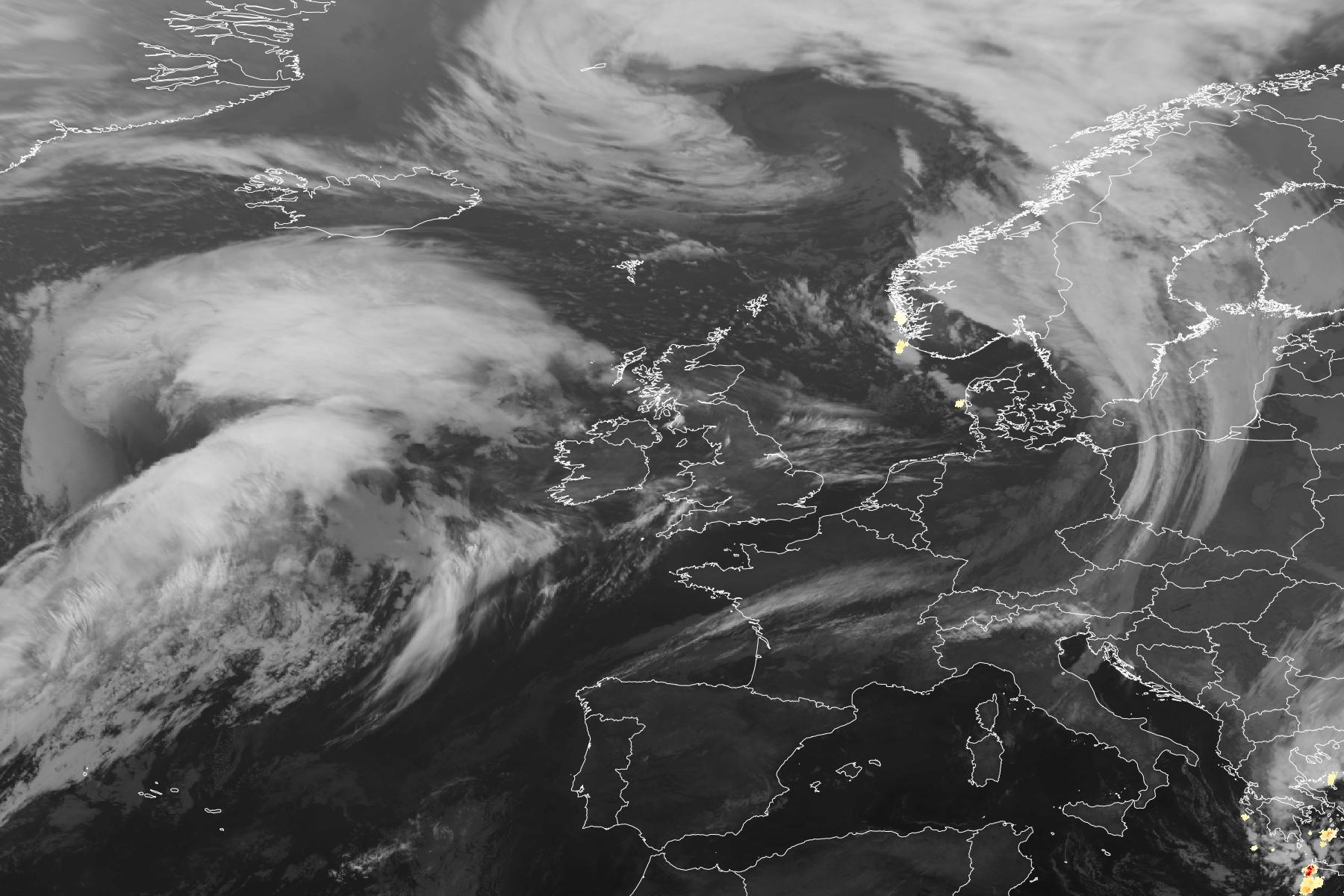 EUMETSAT satellite image