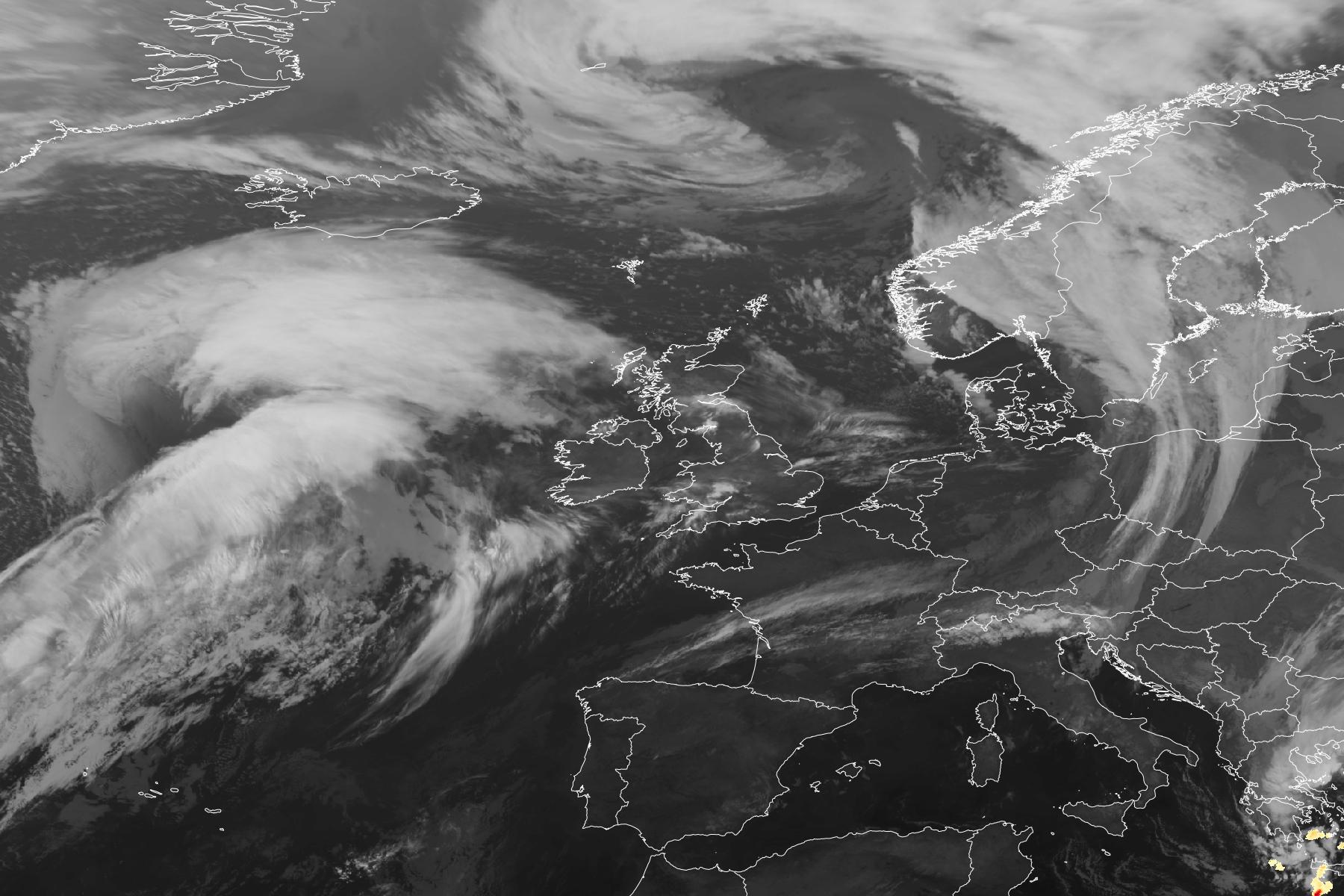 EUMETSAT satellite image