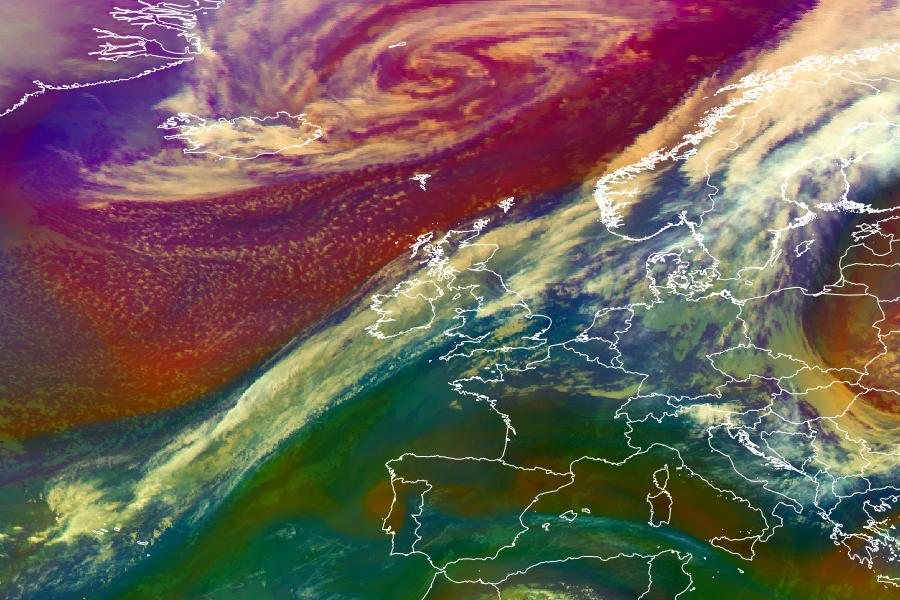 EUMETSAT satellite image