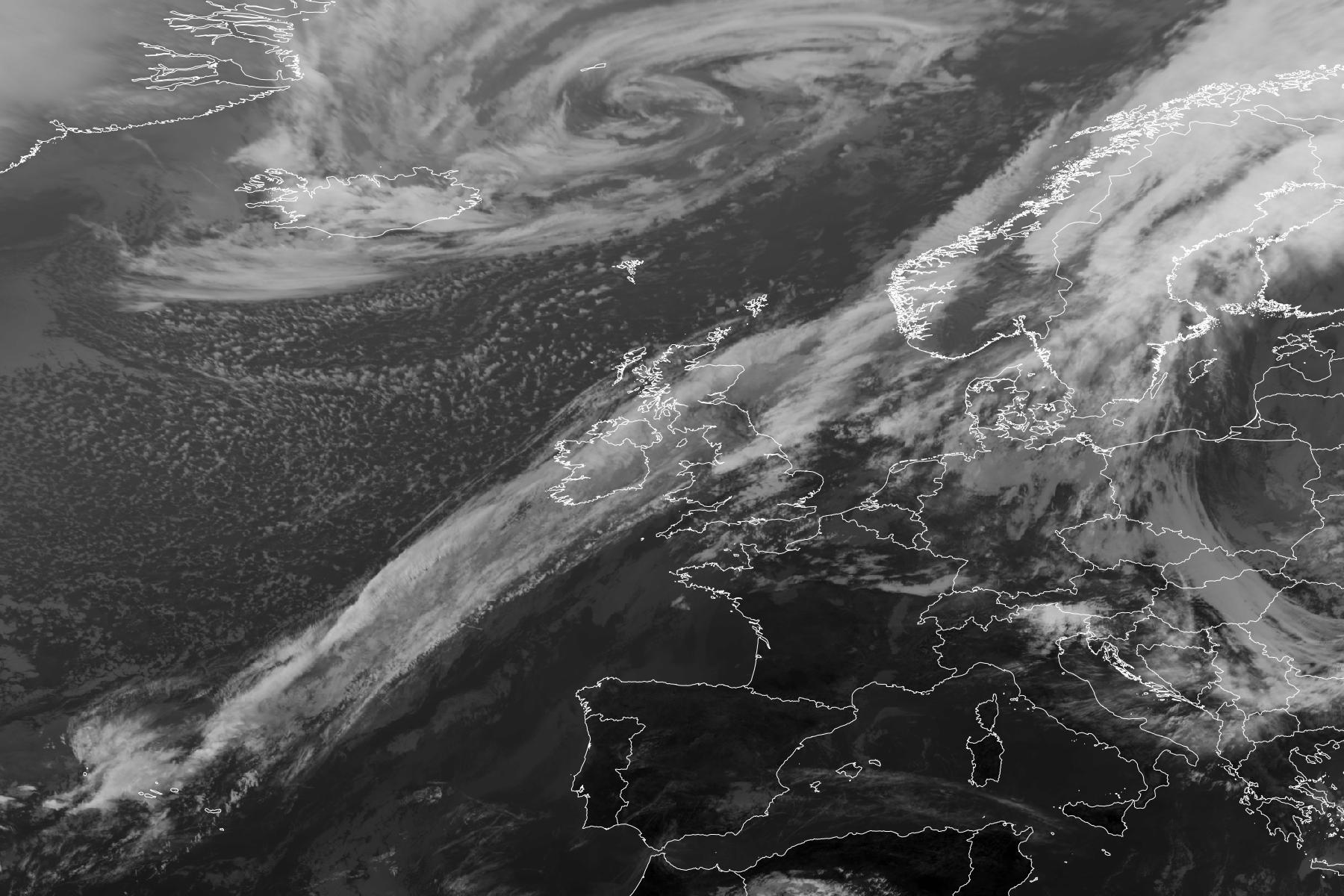 EUMETSAT satellite image