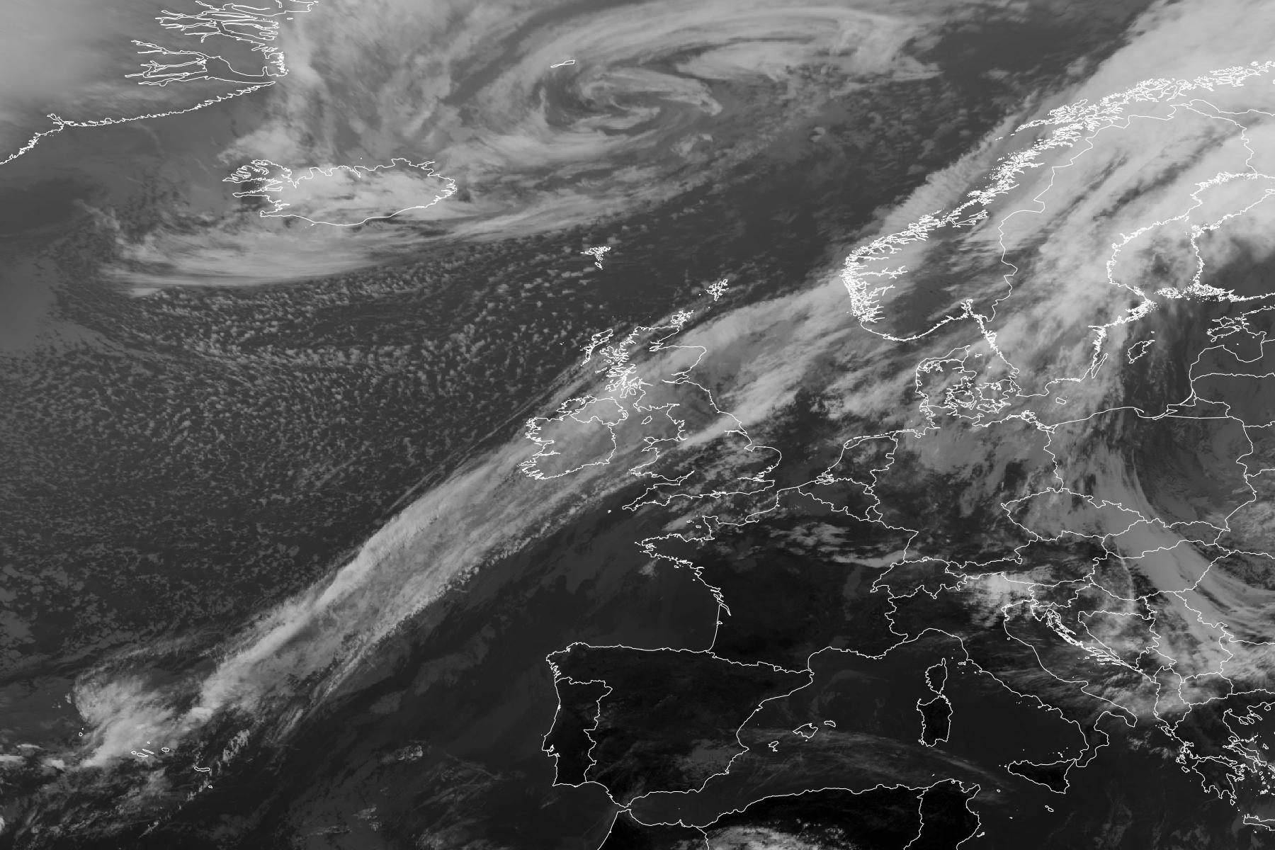 EUMETSAT satellite image