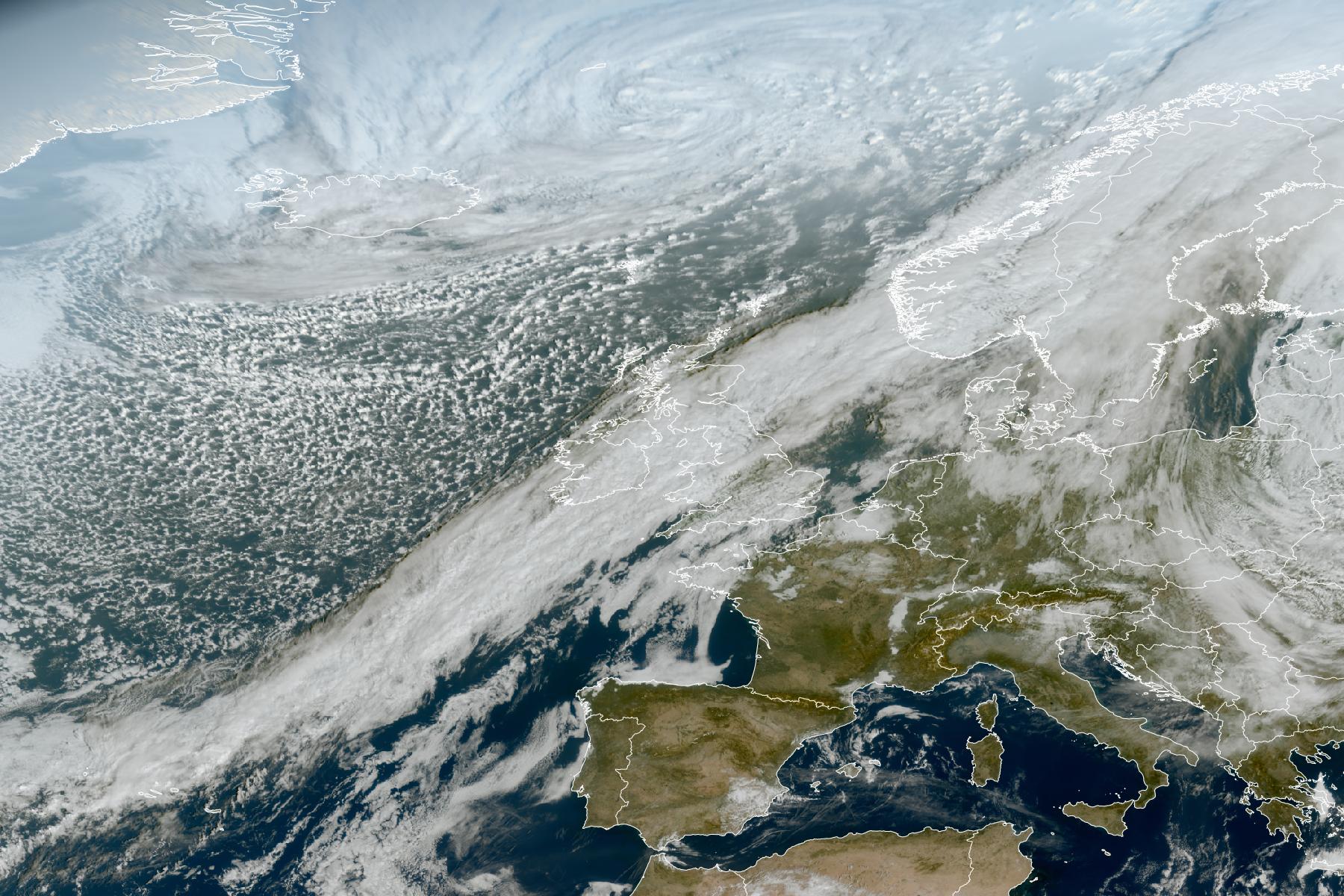 EUMETSAT satellite image