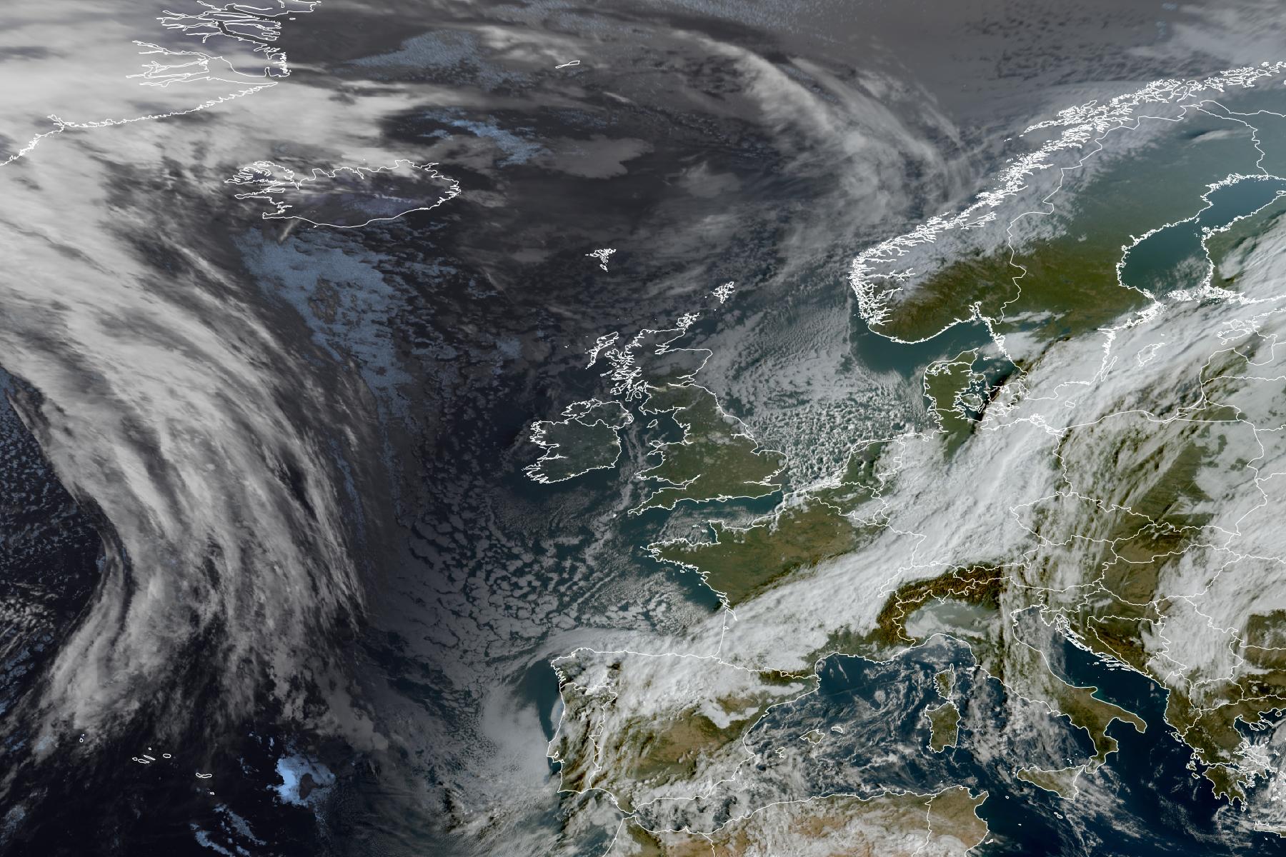 EUMETSAT satellite image