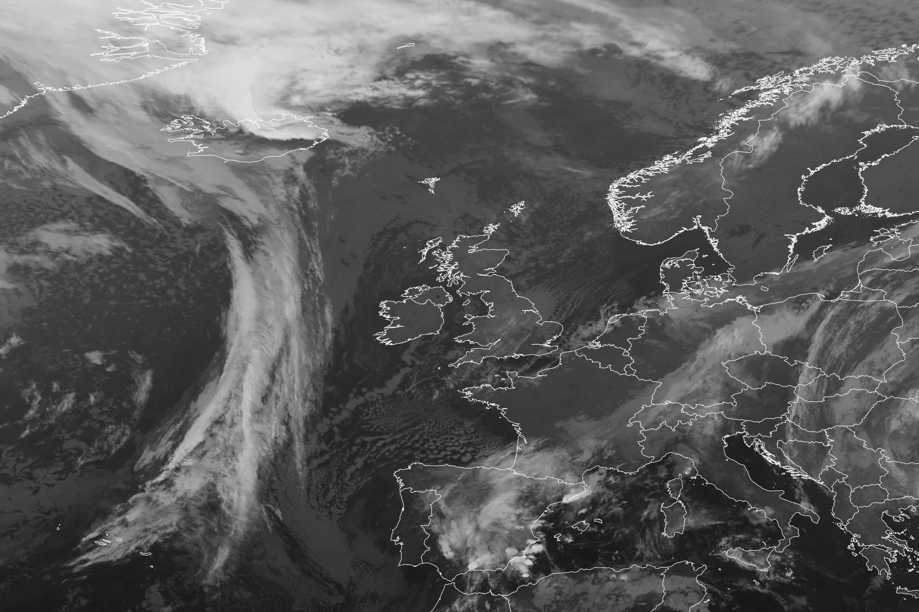 EUMETSAT satellite image