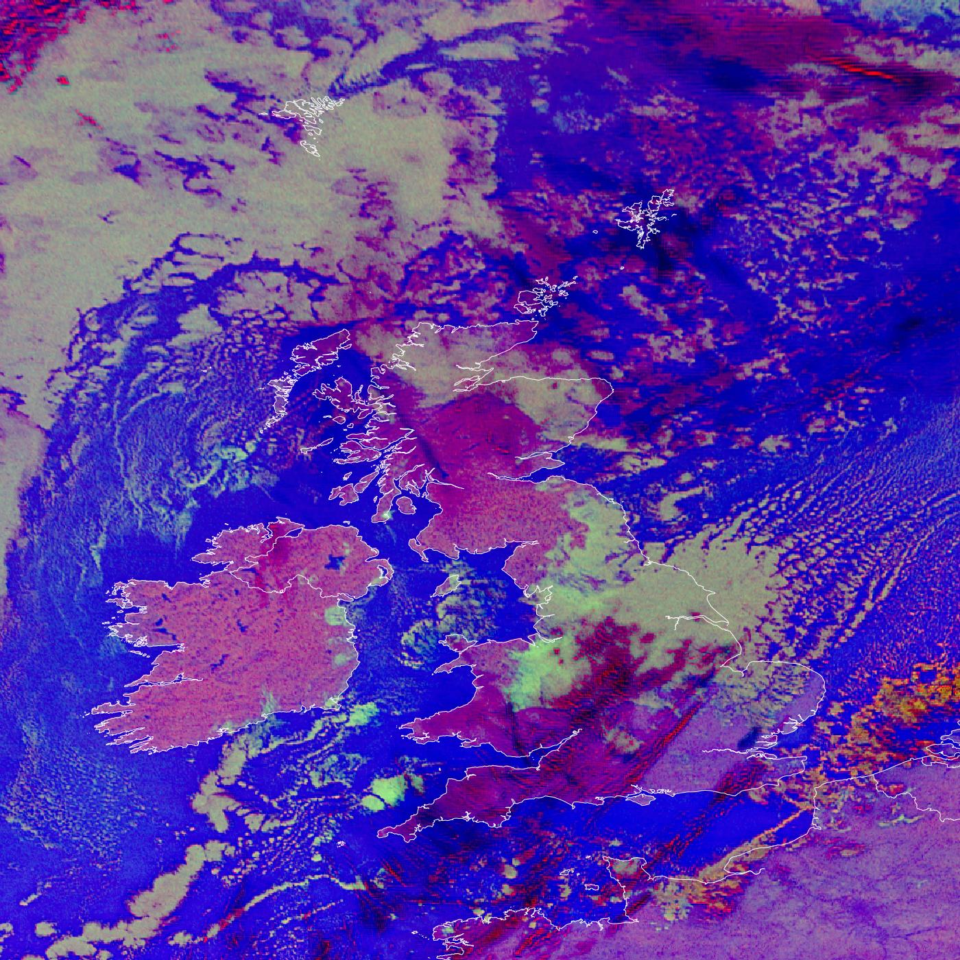 EUMETSAT satellite image