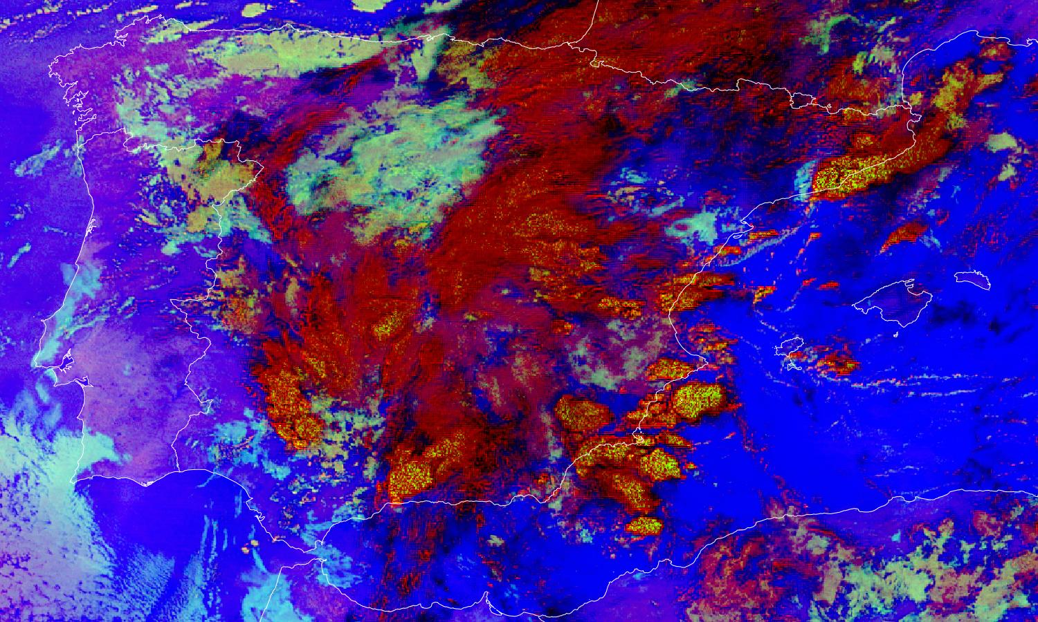 EUMETSAT satellite image