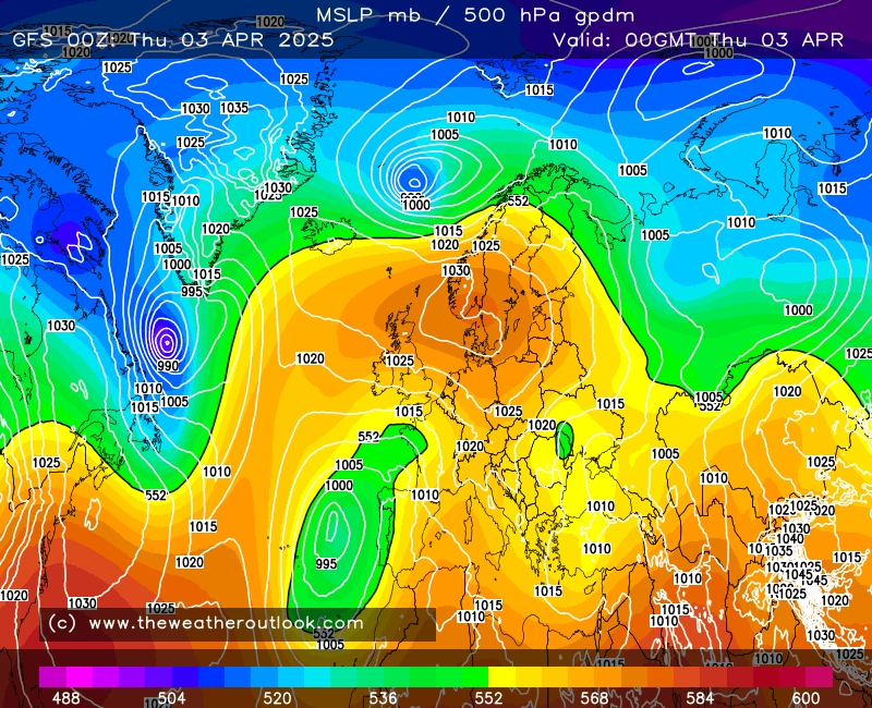 10 Day Synoptic Chart