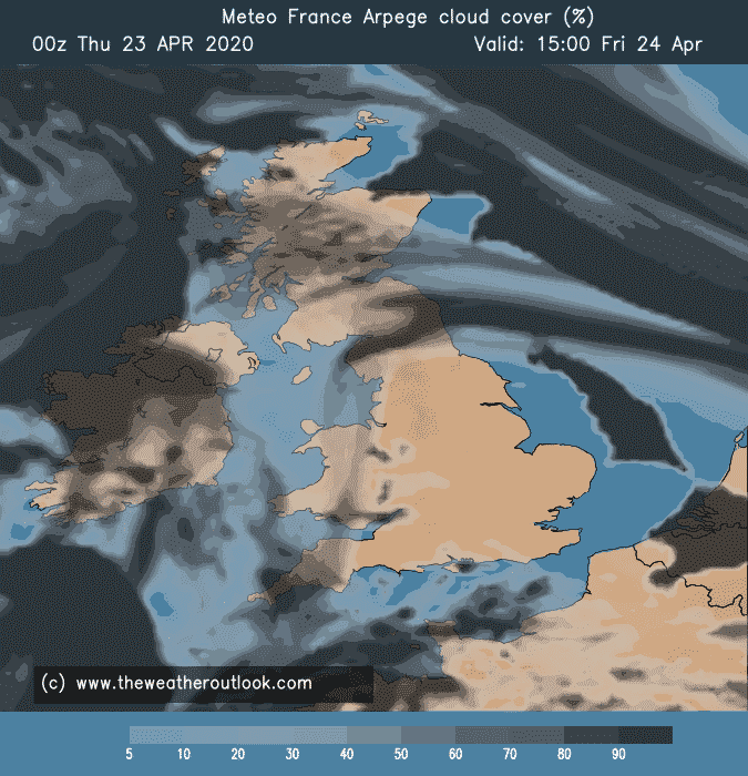 Arpege forecast chart 2