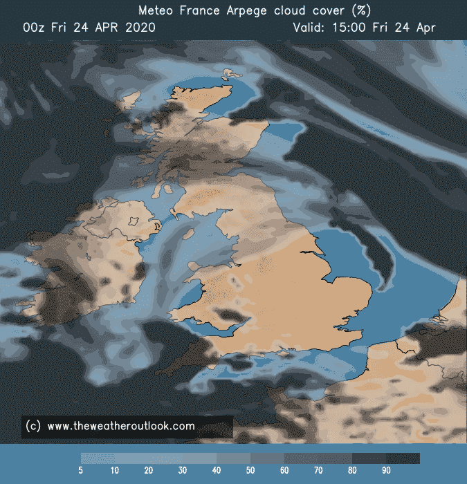 Arpege forecast chart 1