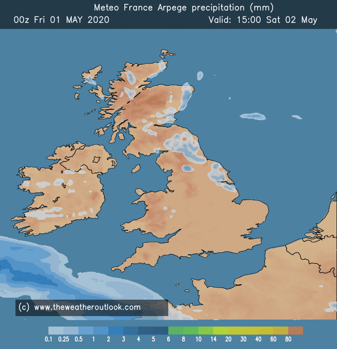 Arpege forecast chart 2