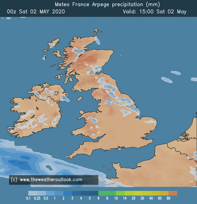 Arpege forecast chart 1