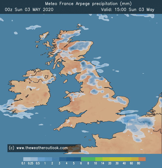 Arpege forecast chart 1