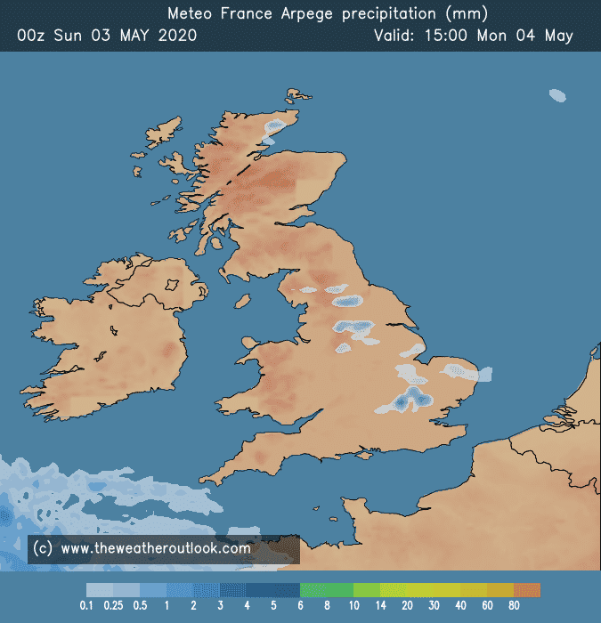 Arpege forecast chart 2