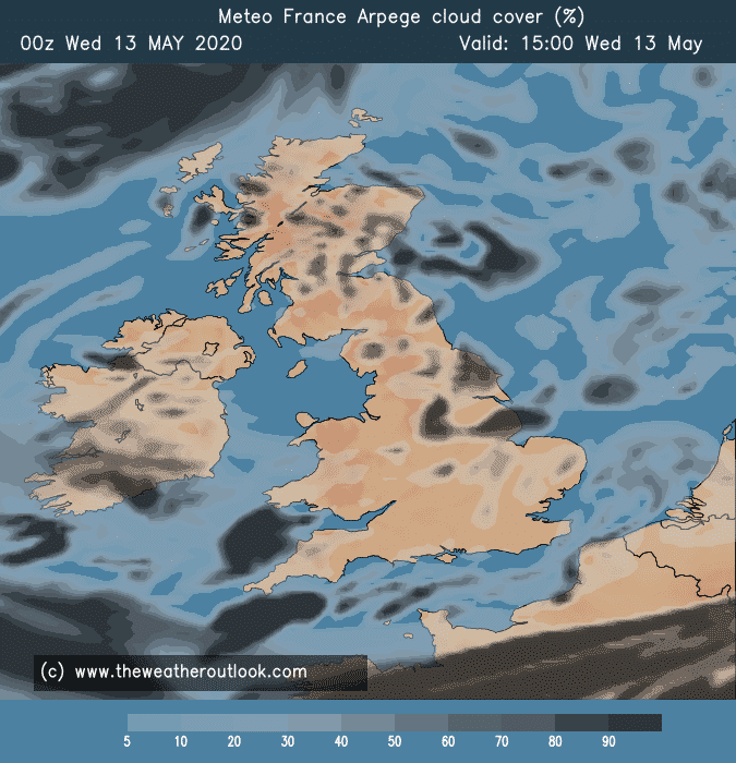 Arpege forecast chart 1