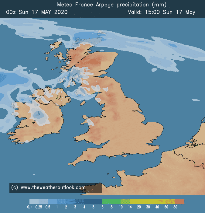 Arpege forecast chart 1