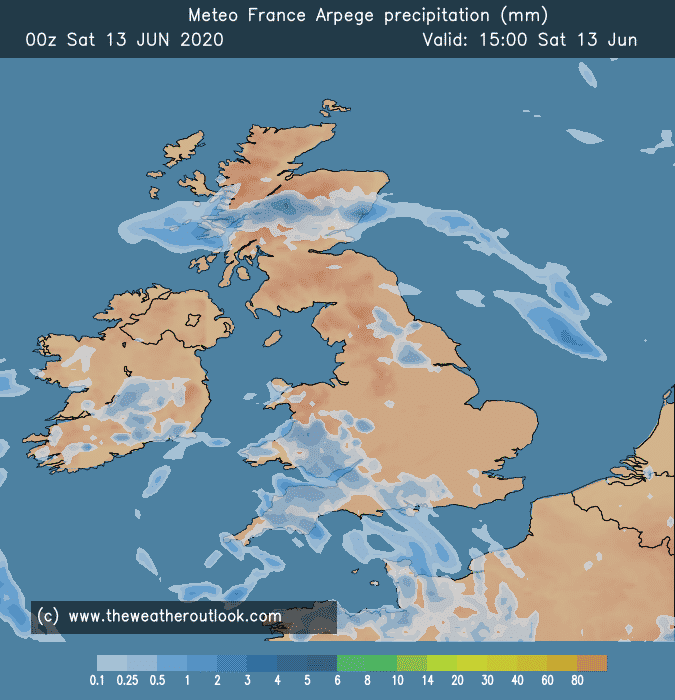 Arpege forecast chart 1