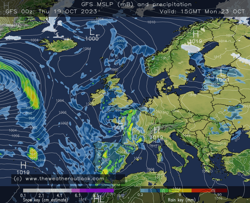 Storm Babet brings strong winds and heavy rain