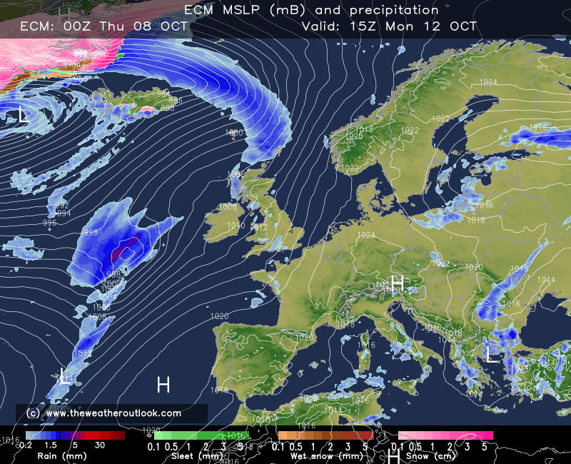 ECMWF IFS surface conditions