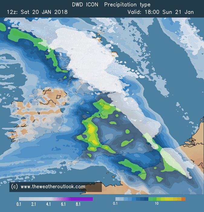 Snow Depth Chart