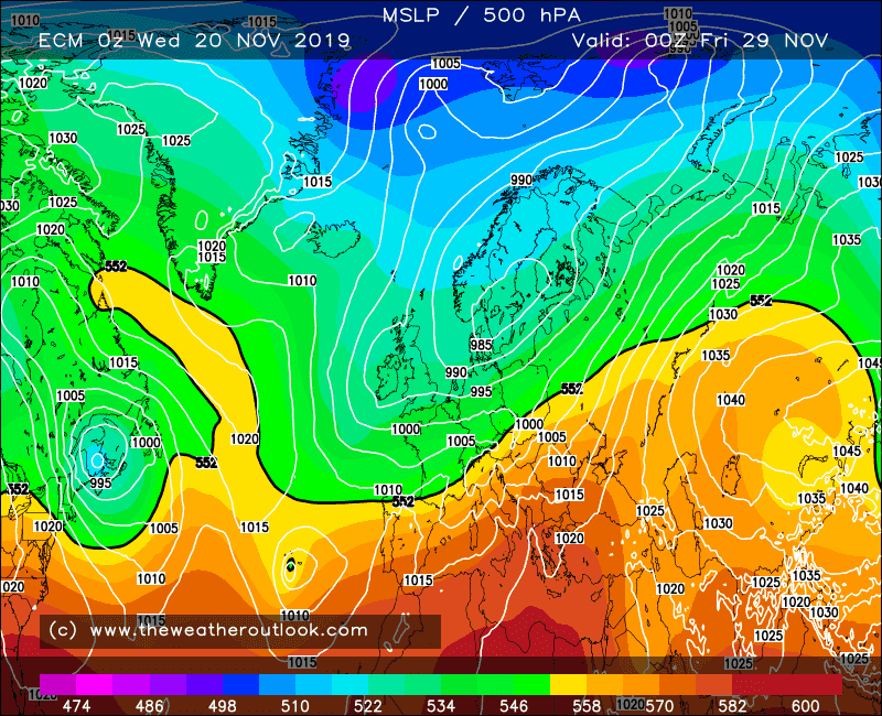 ECM 00z 500hPa