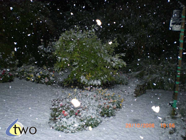 Berkhamsted snow scene, October 2008 1