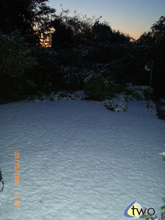 Berkhamsted, Hertfordshire, snow October 20018 pic 1