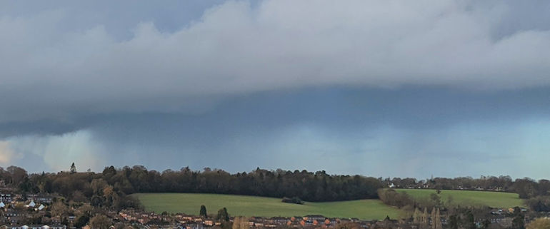 Wet weather in December