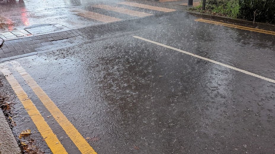 Heavy rain