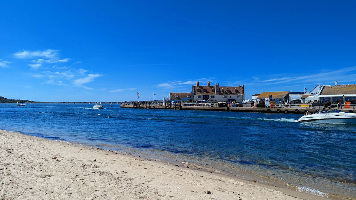 Sunny weather by the sea