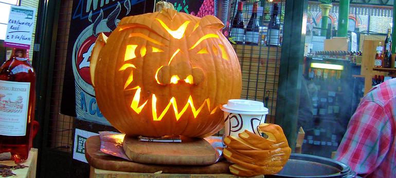 Dry Halloween in much of the UK